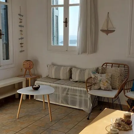 Cycladic House With A View Сasa de vacaciones *