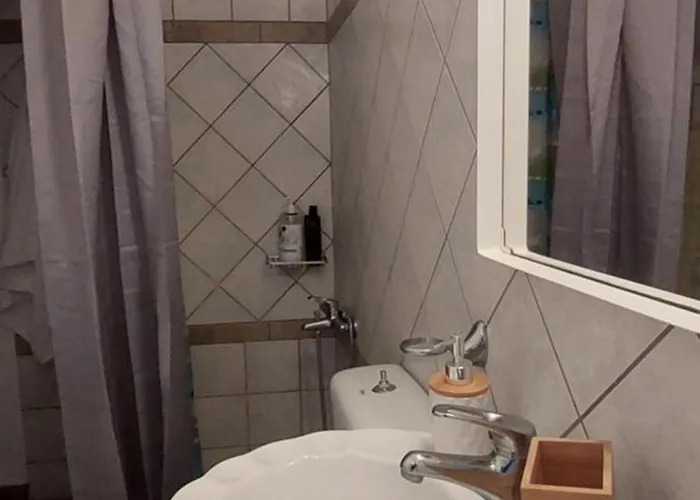 Cycladic House With A View