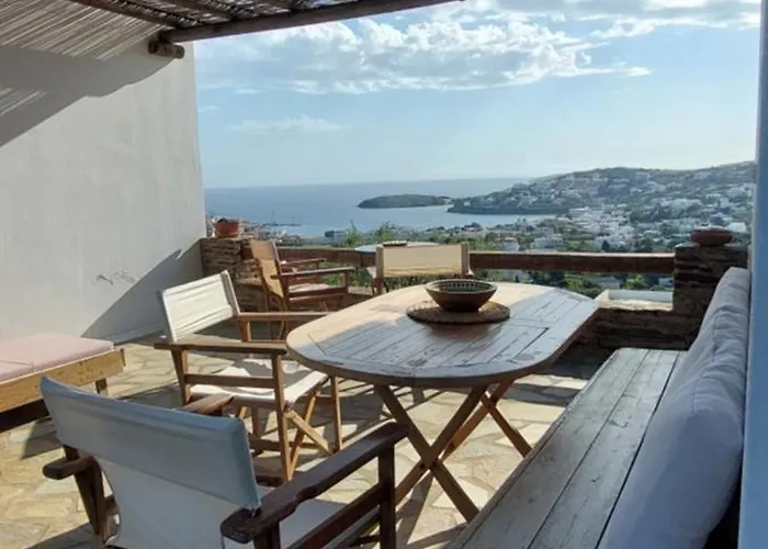 Cycladic House With A View Μπατσί