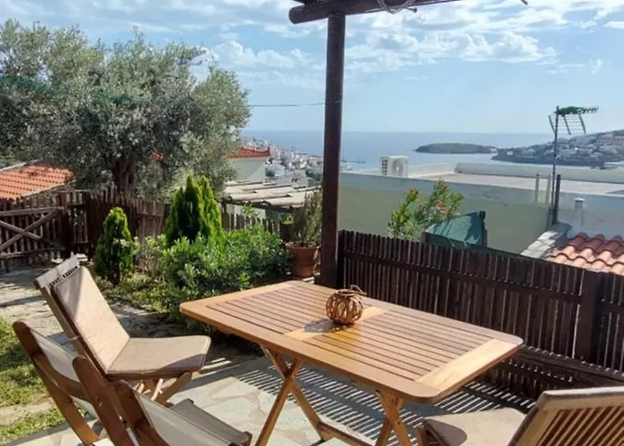 Cycladic House With A View Μπατσί